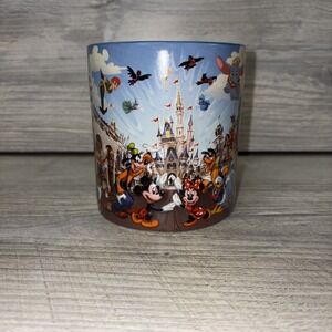 Disney Theme Parks Coffee Cup Mug 3D Magic Kingdom Thailand (e5)
